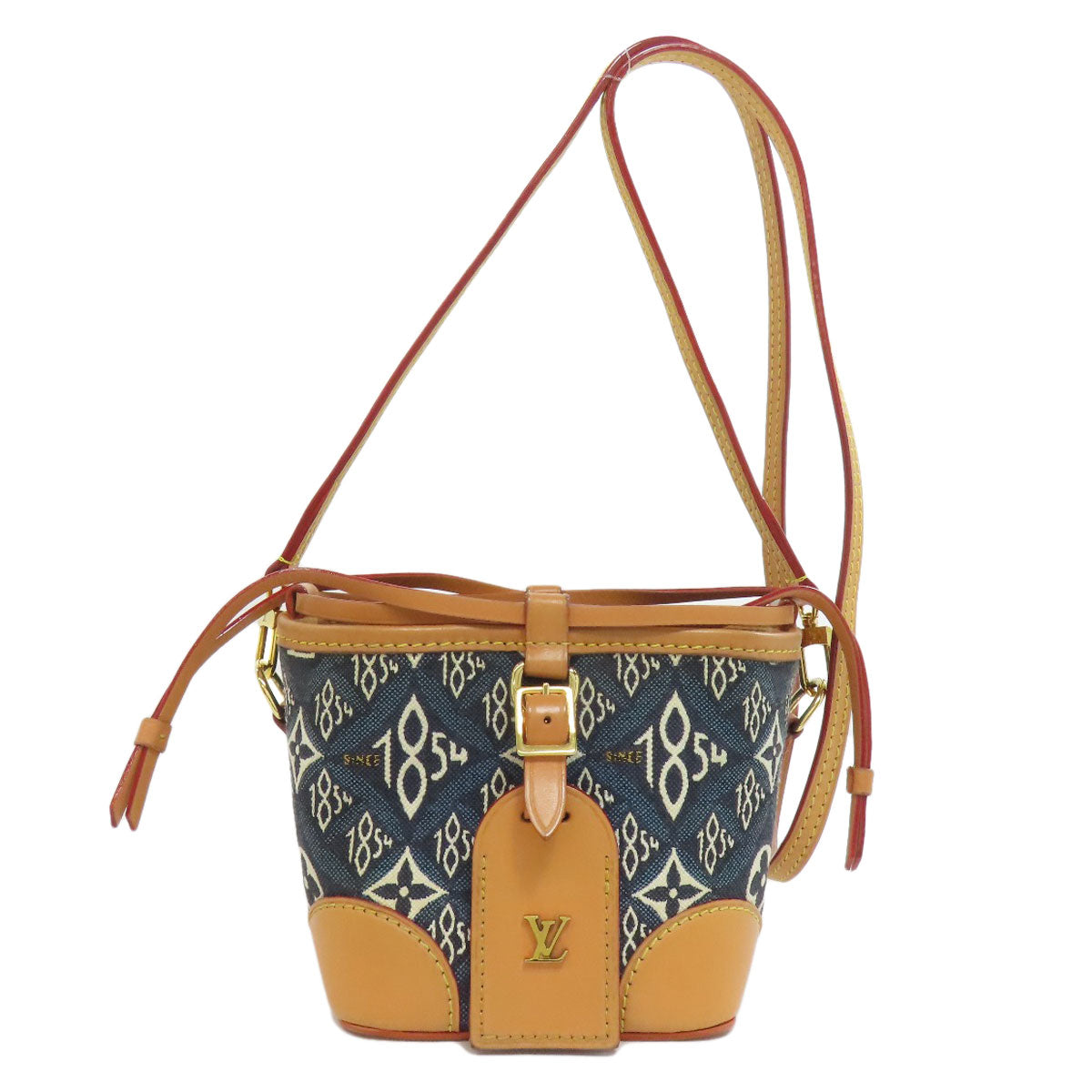 Louis Vuitton M57447 Noe Perth Canvas Blue Shoulder Bag