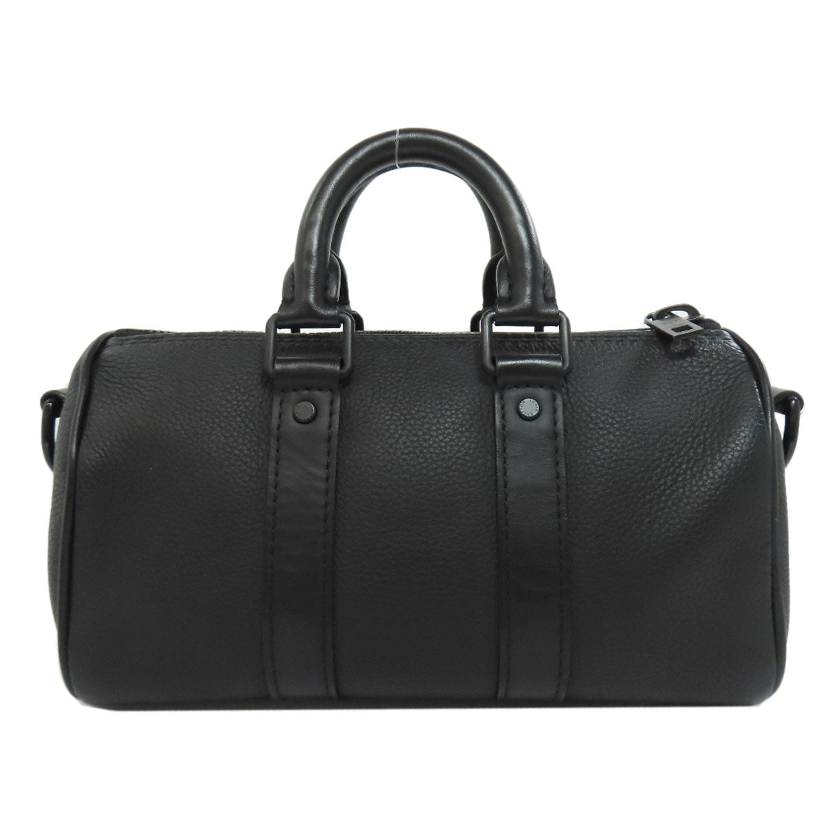 Louis Vuitton M80950 Taurillon Clemence Keepall XS Black Shoulder Bag