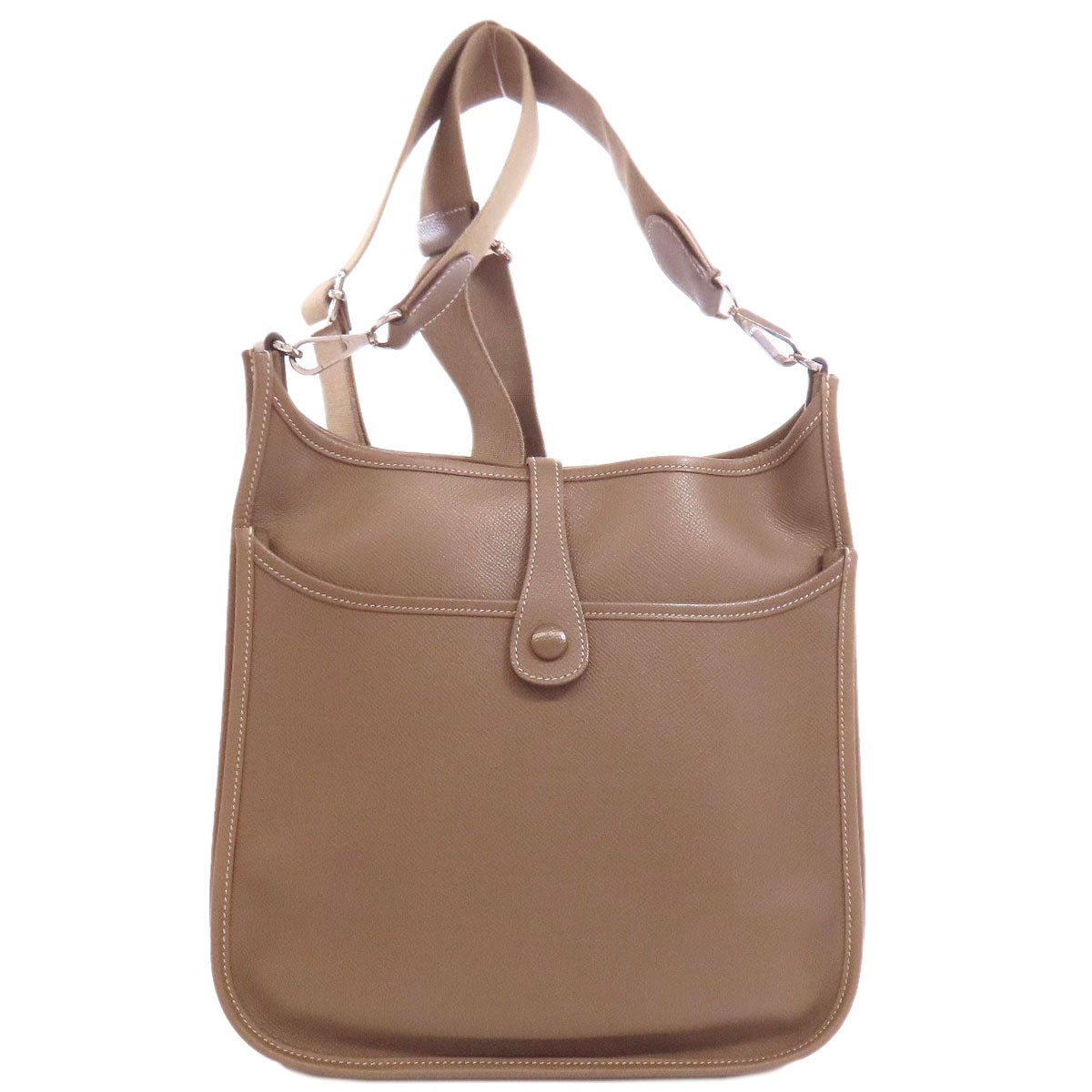 Shoulder Bag Epsom Evelyn Pm Etop Silvermetal Beige