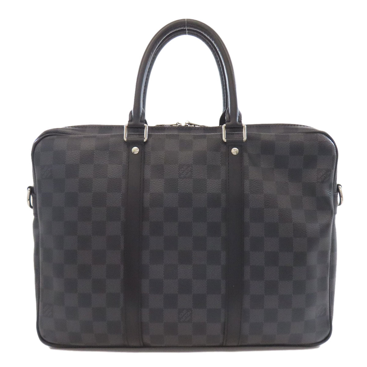 Louis Vuitton Business N41478 Damier Porto Documan Canvas Gray Handbag 2