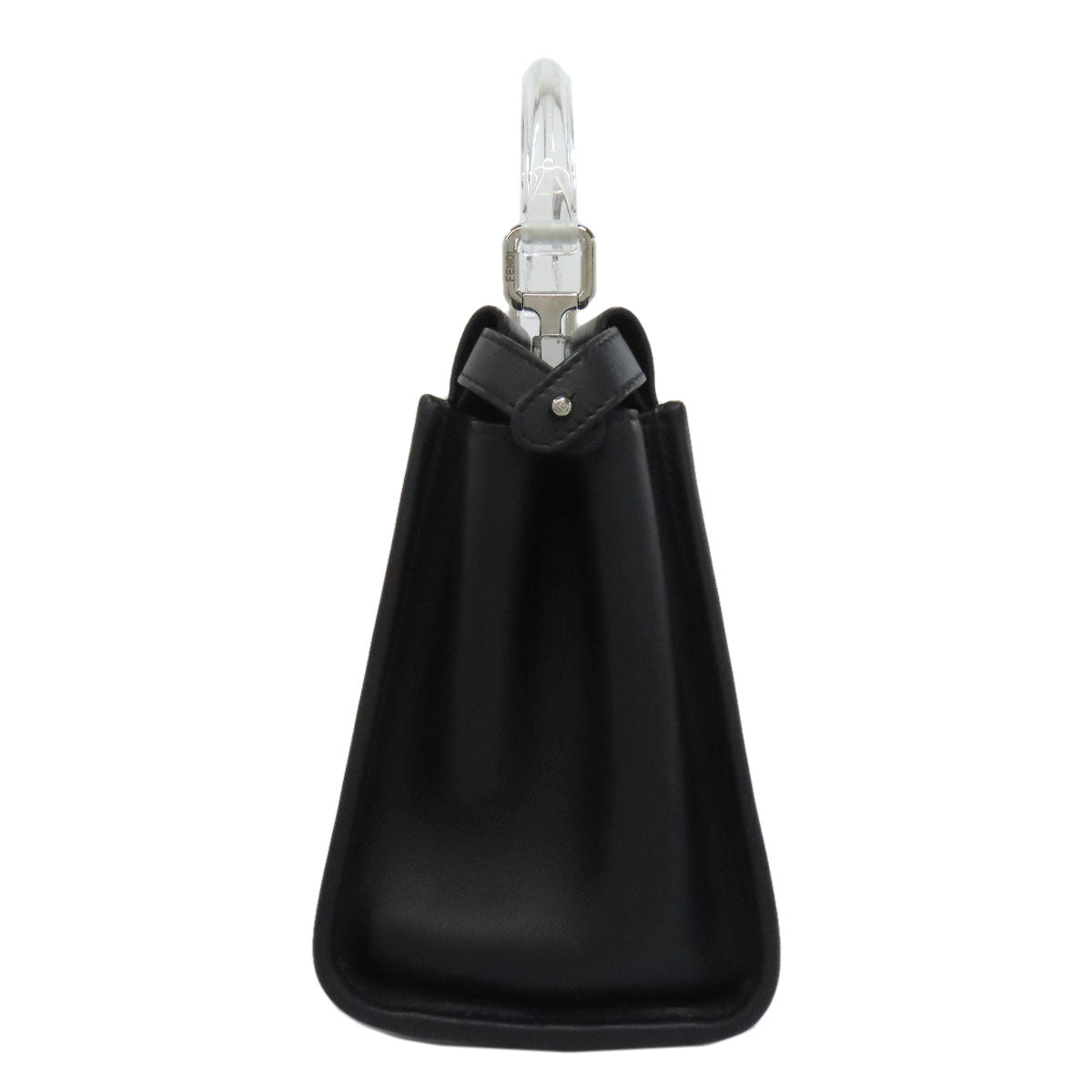 Fendi Handbag Plastics Peekaboo 2Way Black Mini Travel Bag