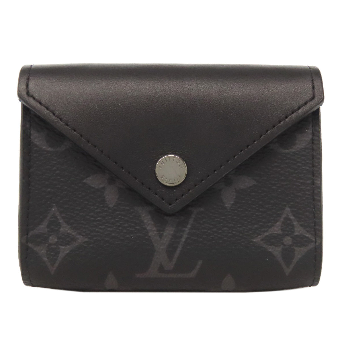 Louis Vuitton Etui cult Asene Monogram Canvas Black Wallet Case