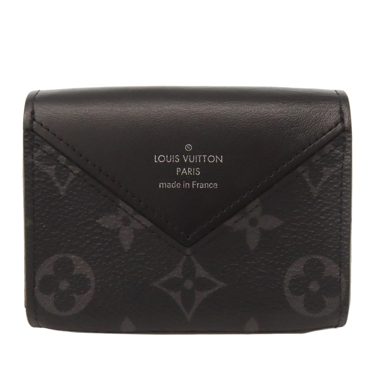 Louis Vuitton Etui cult Asene Monogram Canvas Black Wallet Case