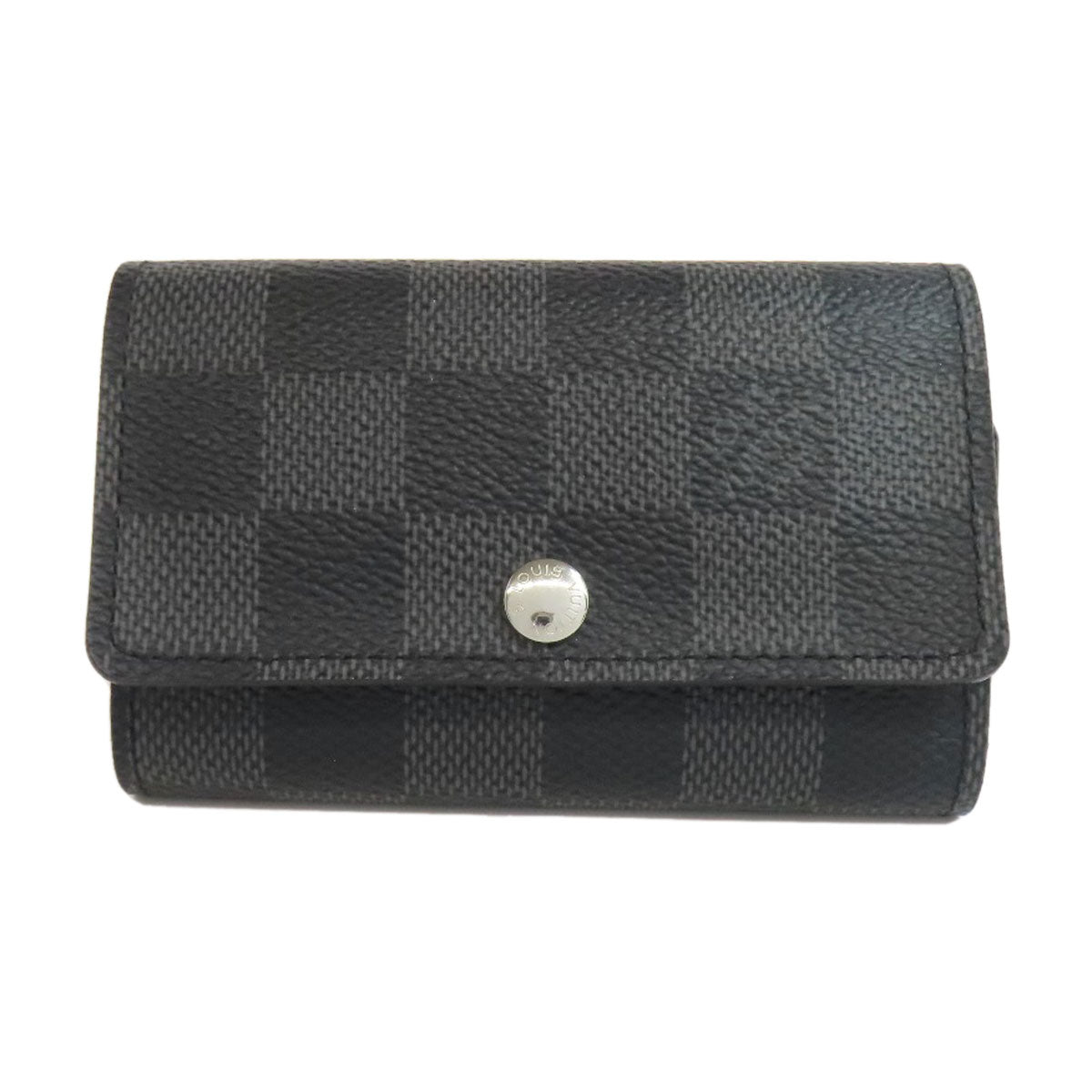 Louis Vuitton Key holder M62662 Damier Canvas Gray Key Chain