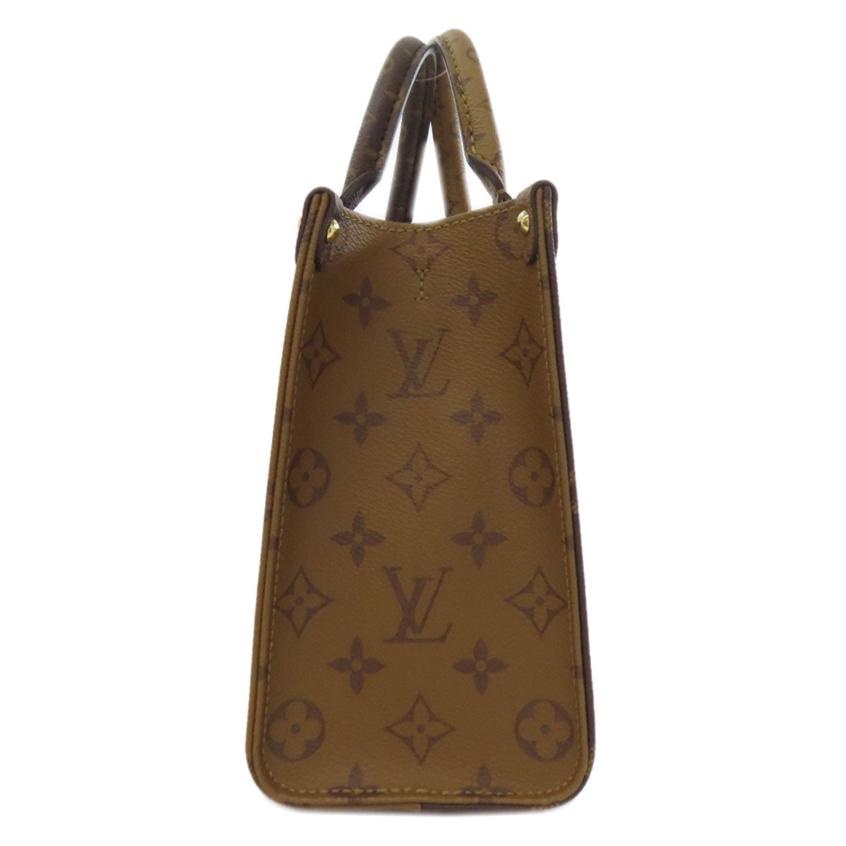 Louis Vuitton M46373 Giant On Go PM Monogram Canvas Brown Handbag