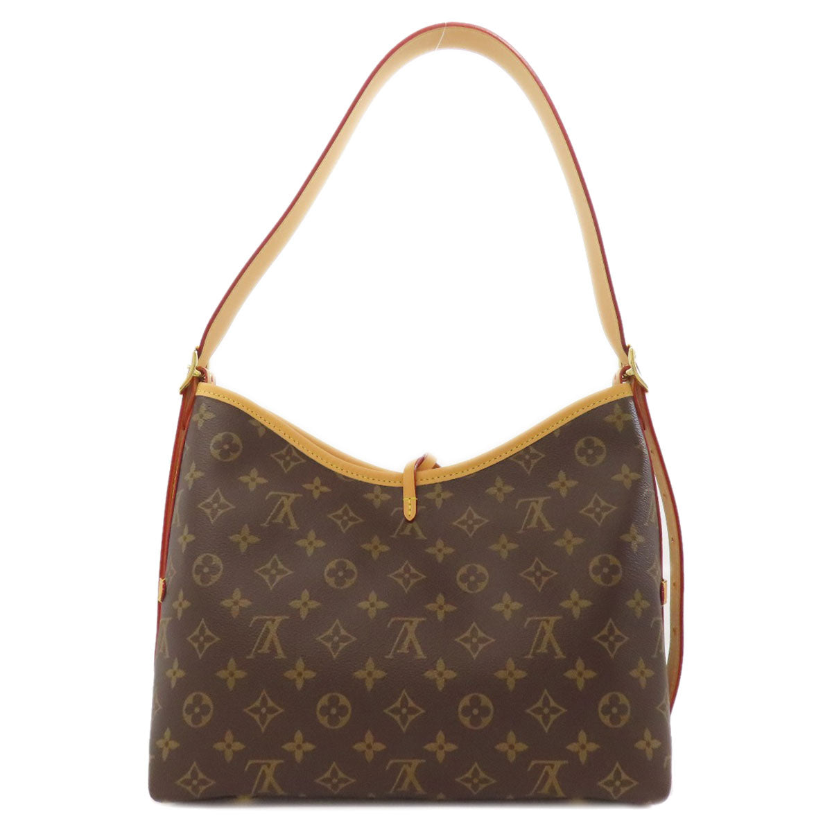 Louis Vuitton M46203 Carryall NM PM Monogram Canvas Brown Shoulder Bag