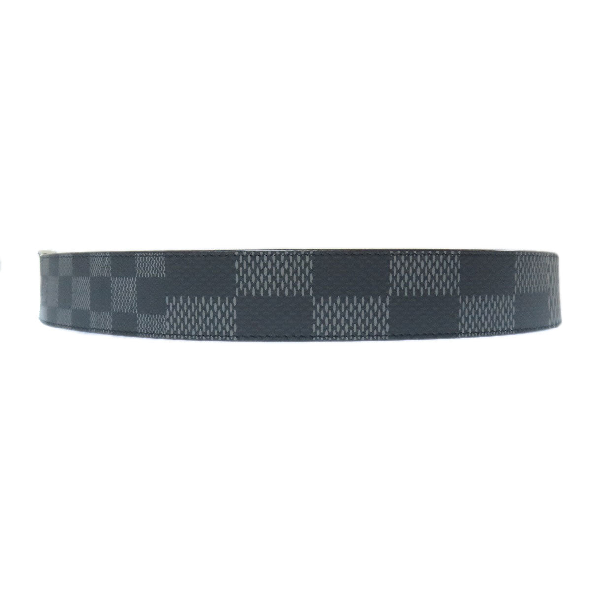 Louis Vuitton M0340 Damier Sunture Initial Canvas Black Belt