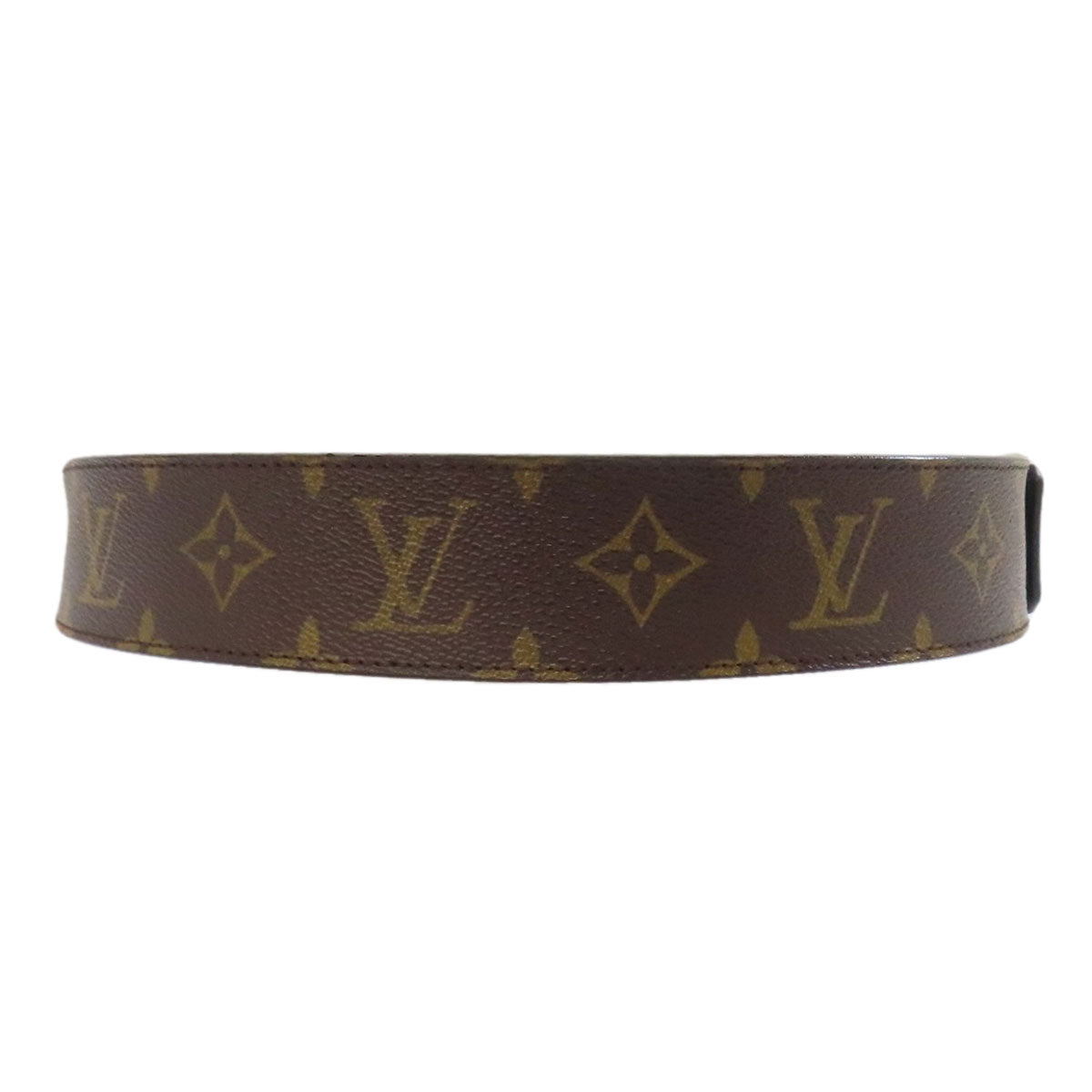 Louis Vuitton Sunture Initial Monogram Canvas Brown Belt