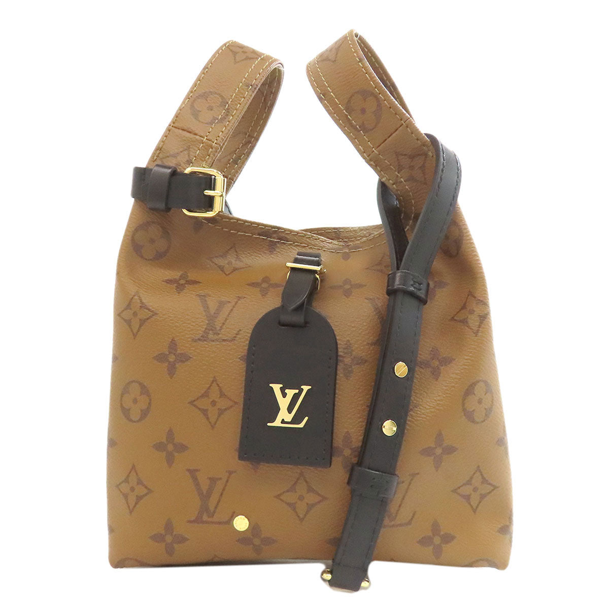 Louis Vuitton M46816 reverse Atlantis BB Monogram Brown Handbag 2