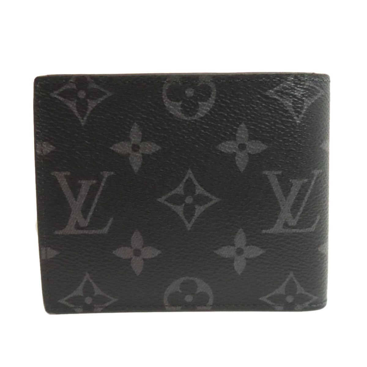 Louis Vuitton Bifold M62545 Portefeuille・Marco Monogram Canvas Black Wallet Case