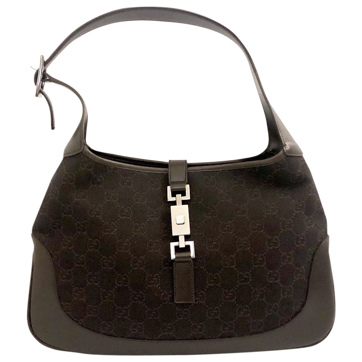Gucci jackie brown cloth handbag