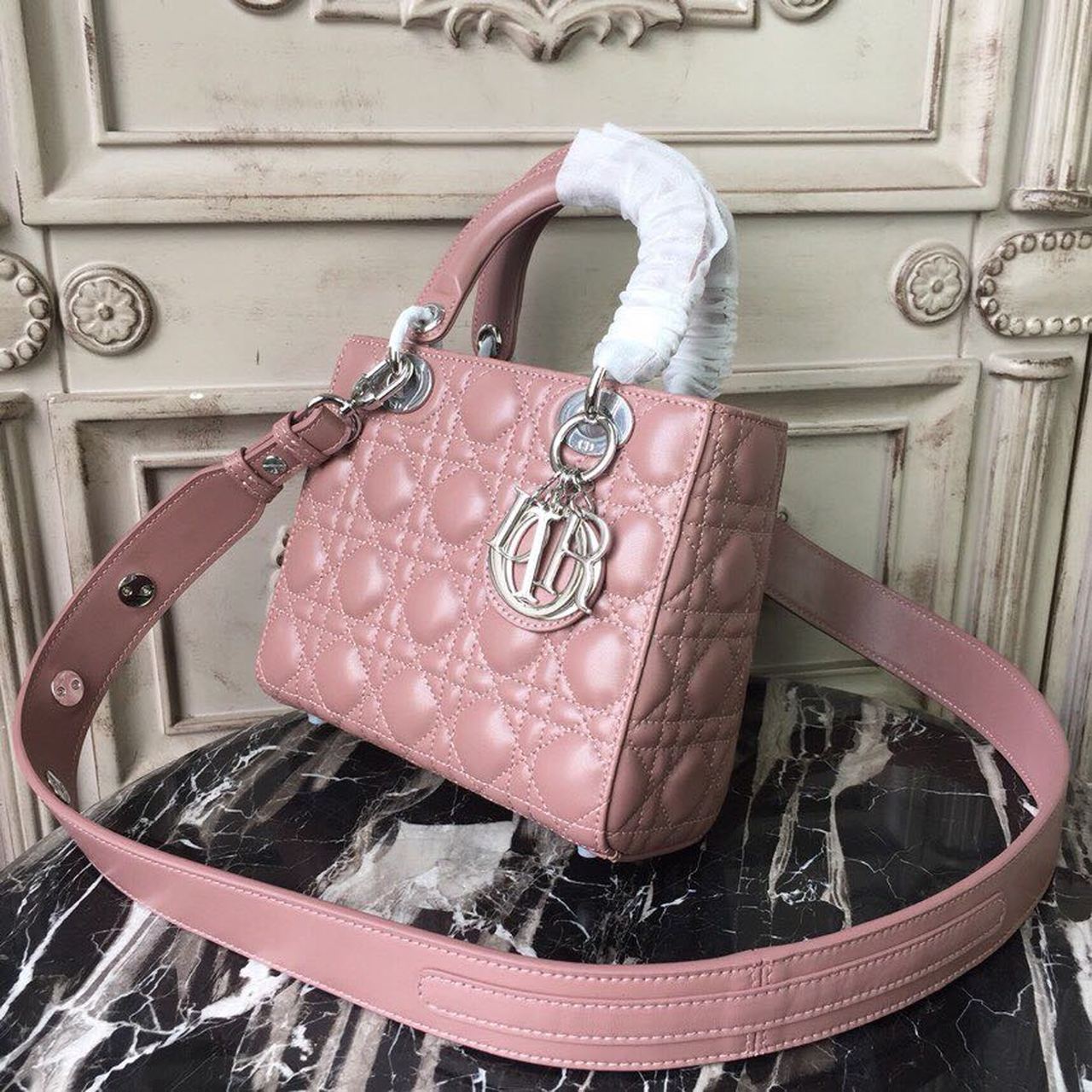 MeTop Qualityum Lady Dusty SiTop Pink Handbag