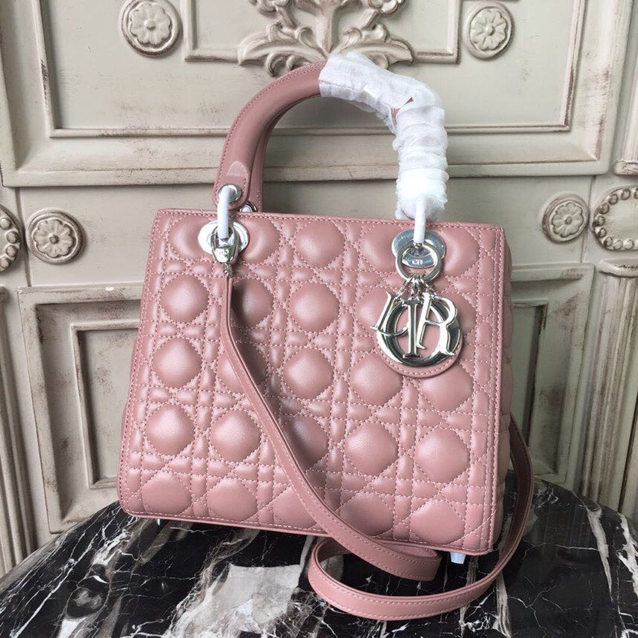 MeTop Qualityum Lady Dusty SiTop Pink Handbag 24Cm95In Cd