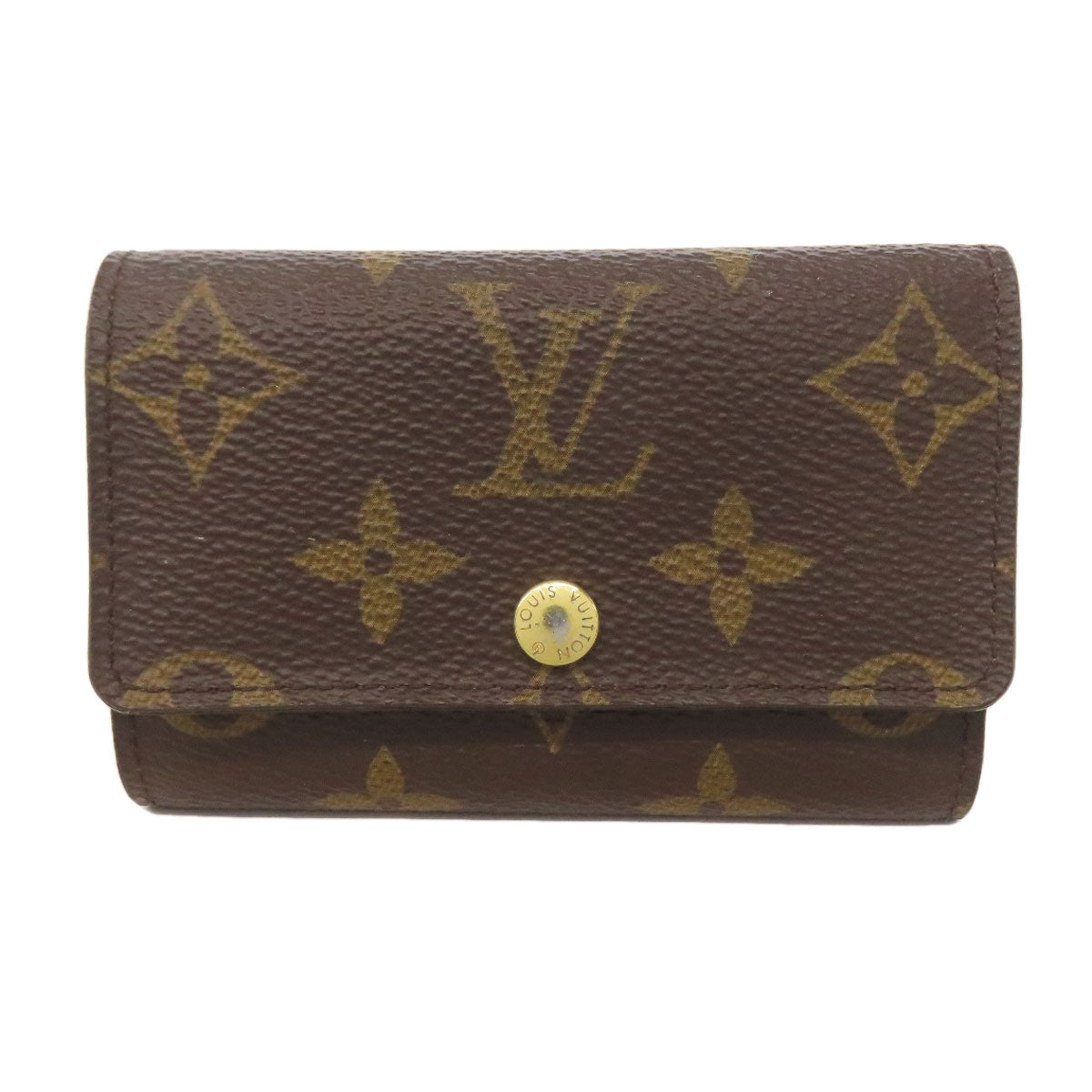Louis Vuitton Key holder M62630 Multicles6 Monogram Canvas Brown Key Chain 10