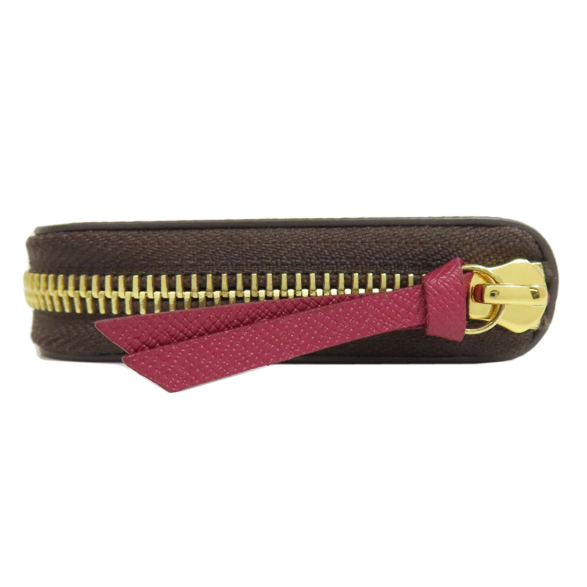Louis Vuitton Long Purse M60742 Portefeuille Clemence Monogram Canvas Brown Wallet Case 3