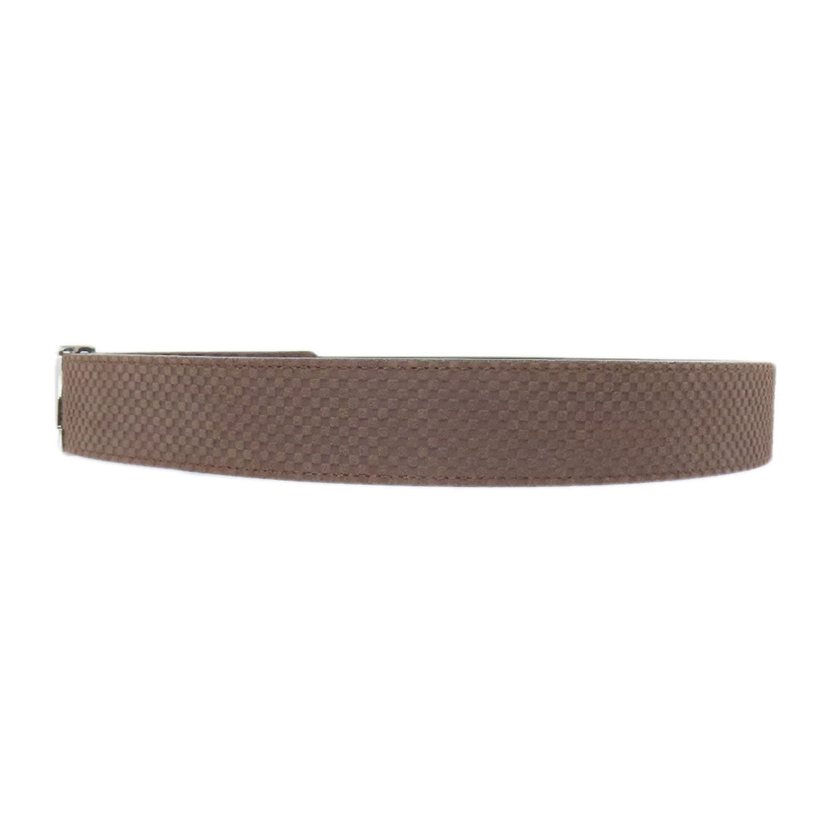 Louis Vuitton M6876 Sao Tulle Initial Leather Brown Belt