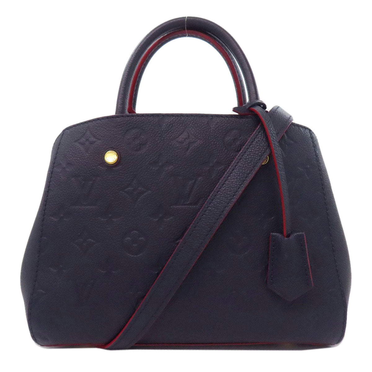 Louis Vuitton M42747 Ann Platt Montaigne BB Navy Handbag