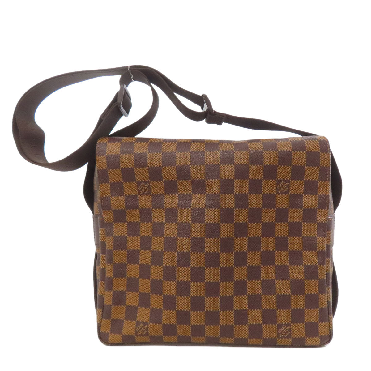 Louis Vuitton N45255 Damier Naviglio Canvas Brown Shoulder Bag 4