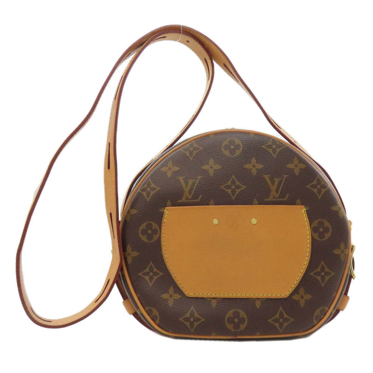 Louis Vuitton M45647 Boite Chapeau Souple MM Monogram Canvas Brown Shoulder Bag