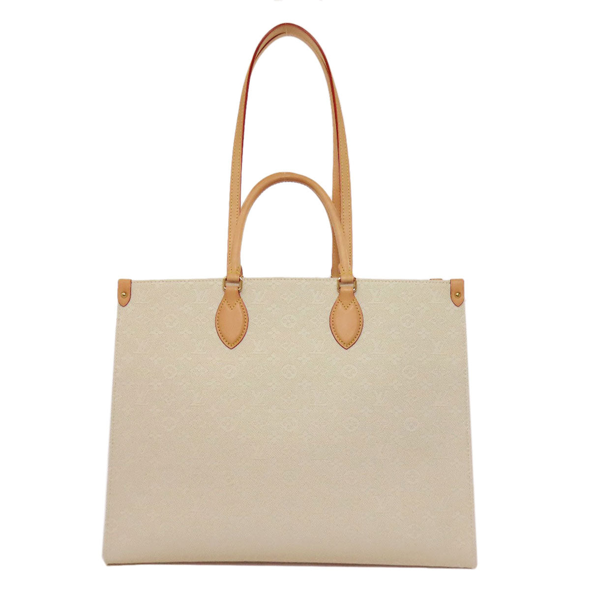 Louis Vuitton M20644 On Go GM Okinawa Canvas White Tote Bag