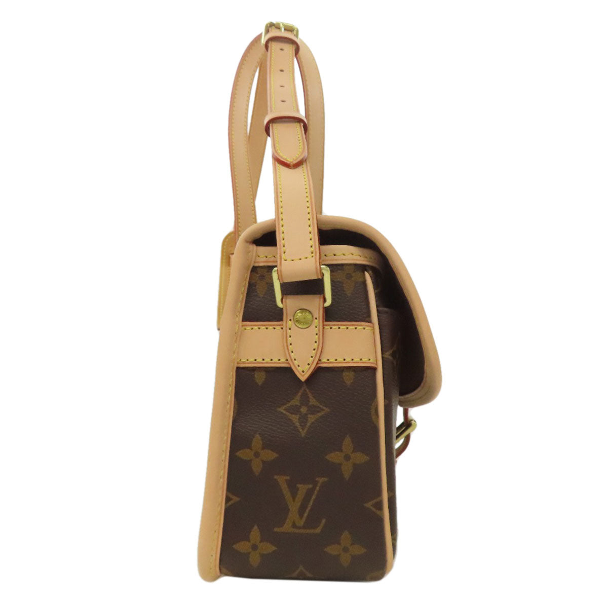 Louis Vuitton M42250 Sologne Monogram Canvas Brown Shoulder Bag