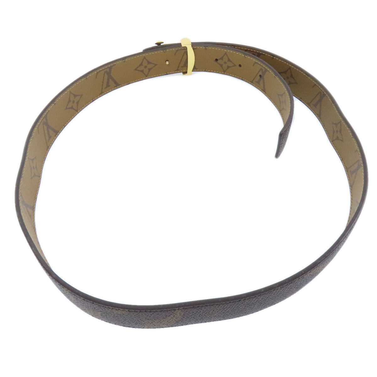 Louis Vuitton M0149 Giant Iconic 30MM Reversible Monogram Brown Belt