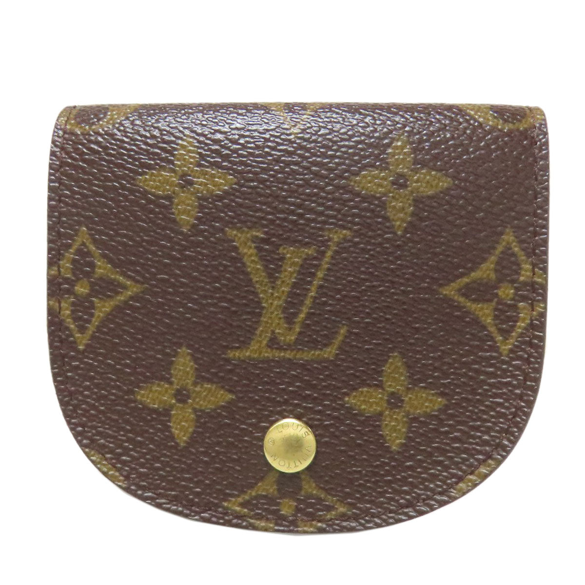 Louis Vuitton Coin M61970 Porto Monet Guze Monogram Canvas Brown Handbag