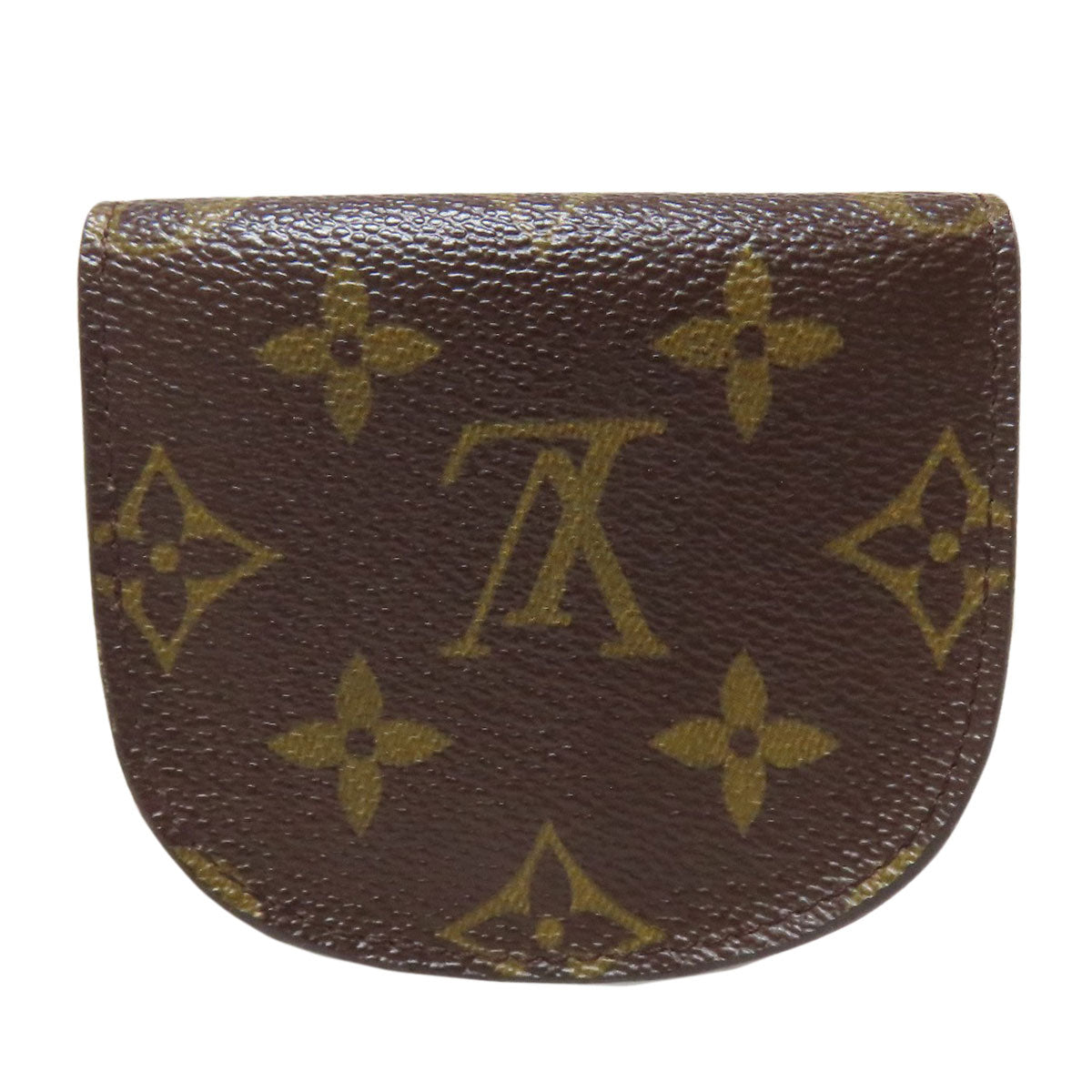 Louis Vuitton Coin M61970 Porto Monet Guze Monogram Canvas Brown Handbag