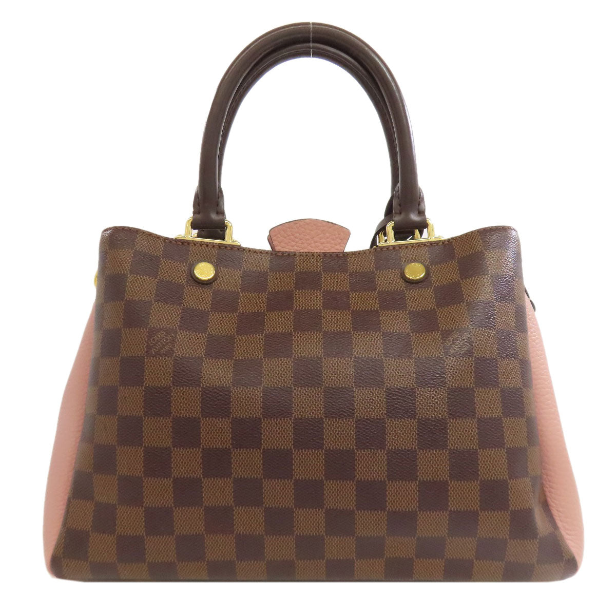 Louis Vuitton N41674 Damier Brittany Canvas Brown Tote Bag