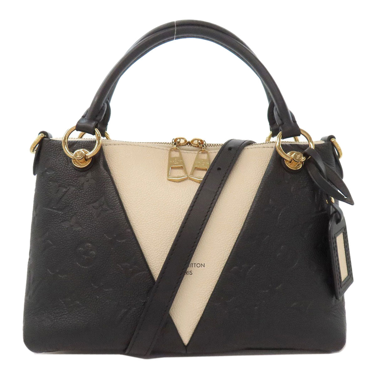Louis Vuitton M44418 Ann Platt V BB White Tote Bag