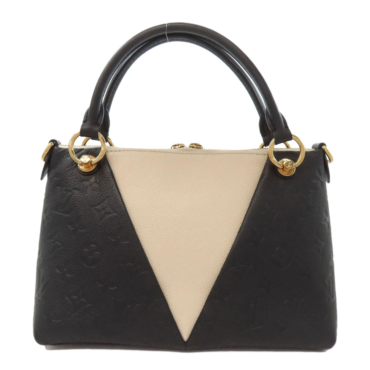 Louis Vuitton M44418 Ann Platt V BB White Tote Bag