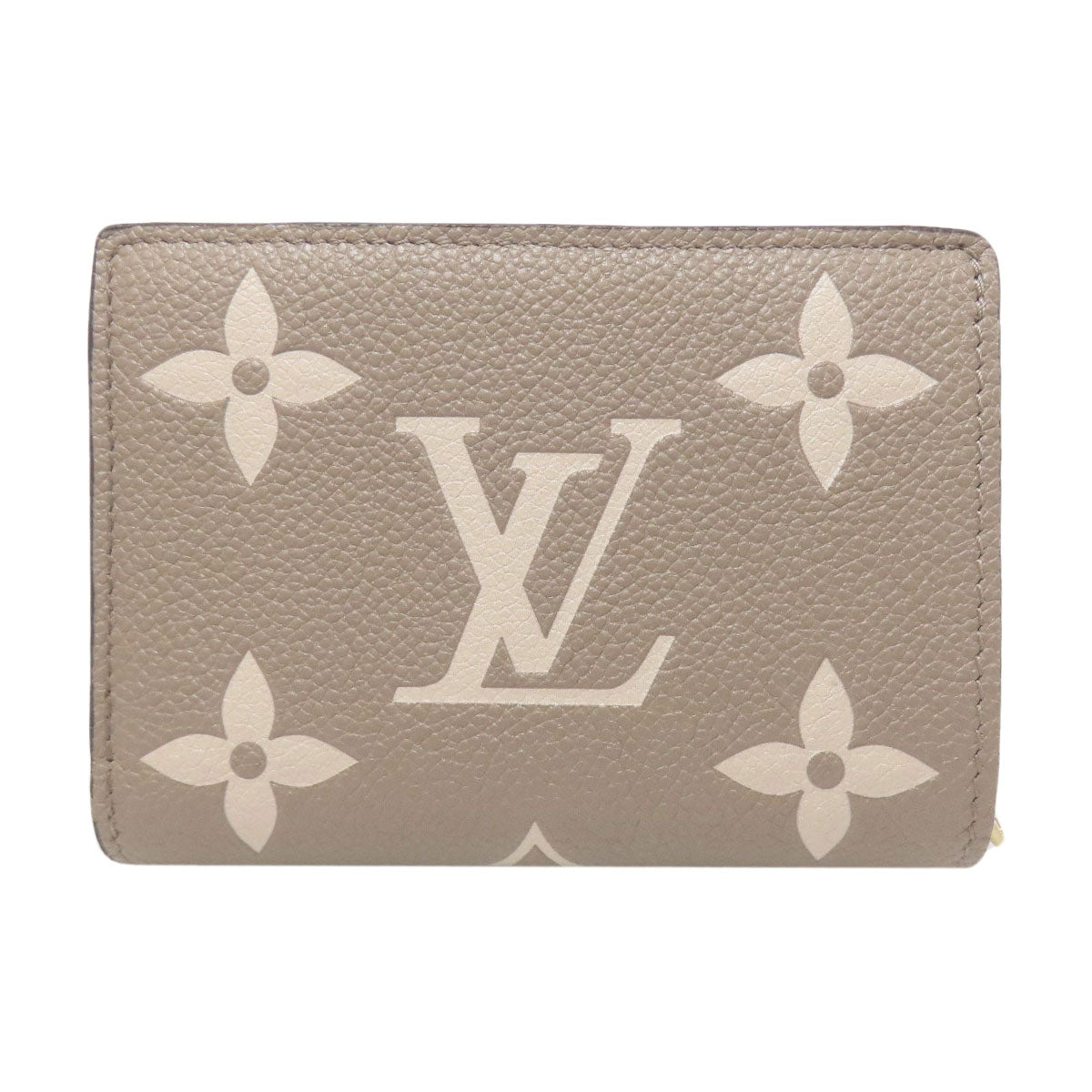 Louis Vuitton Bifold M82370 Ann Platt Portefeuille Beige Wallet Case