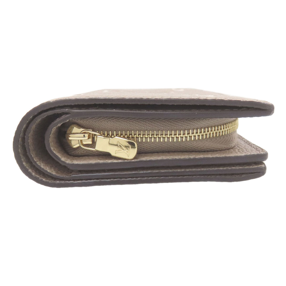 Louis Vuitton Bifold M82370 Ann Platt Portefeuille Beige Wallet Case