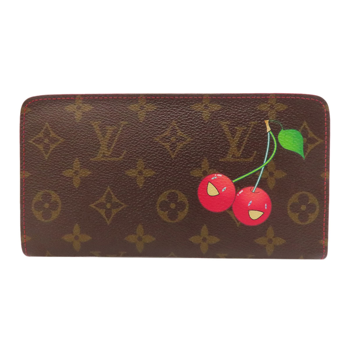Louis Vuitton Long Purse M95006 Porto Monnaie Monogram Canvas Brown Wallet Case