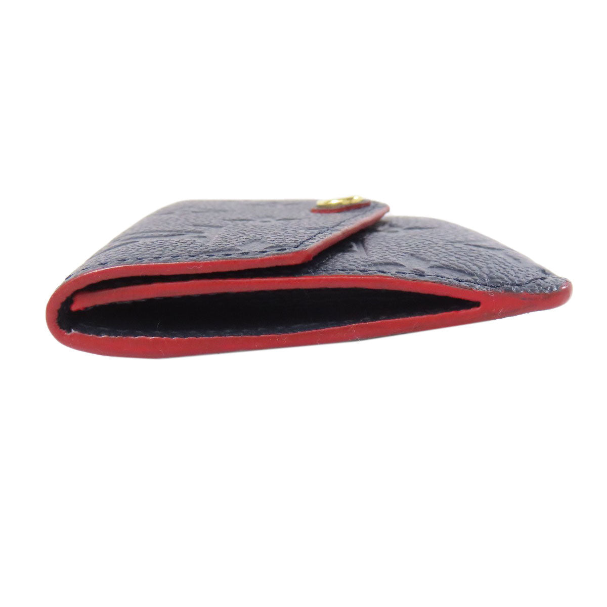 Louis Vuitton Coin M62017 Ann Platt Pochette Navy Clutch Bag