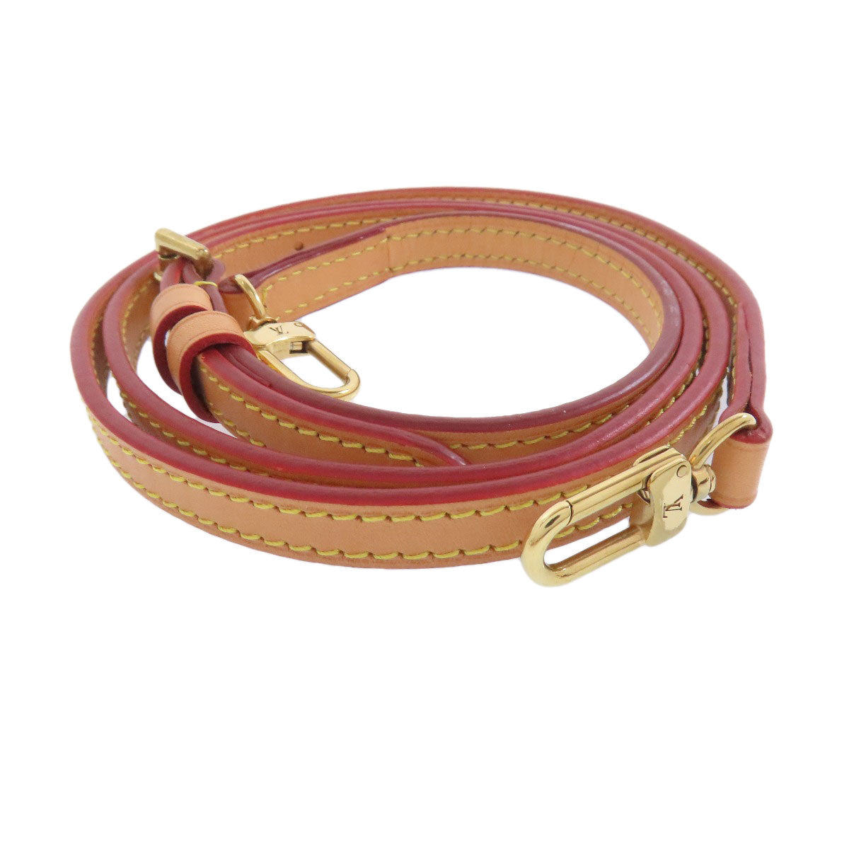 Louis Vuitton strap J52314 Nume Leather Brown Shoulder Bag
