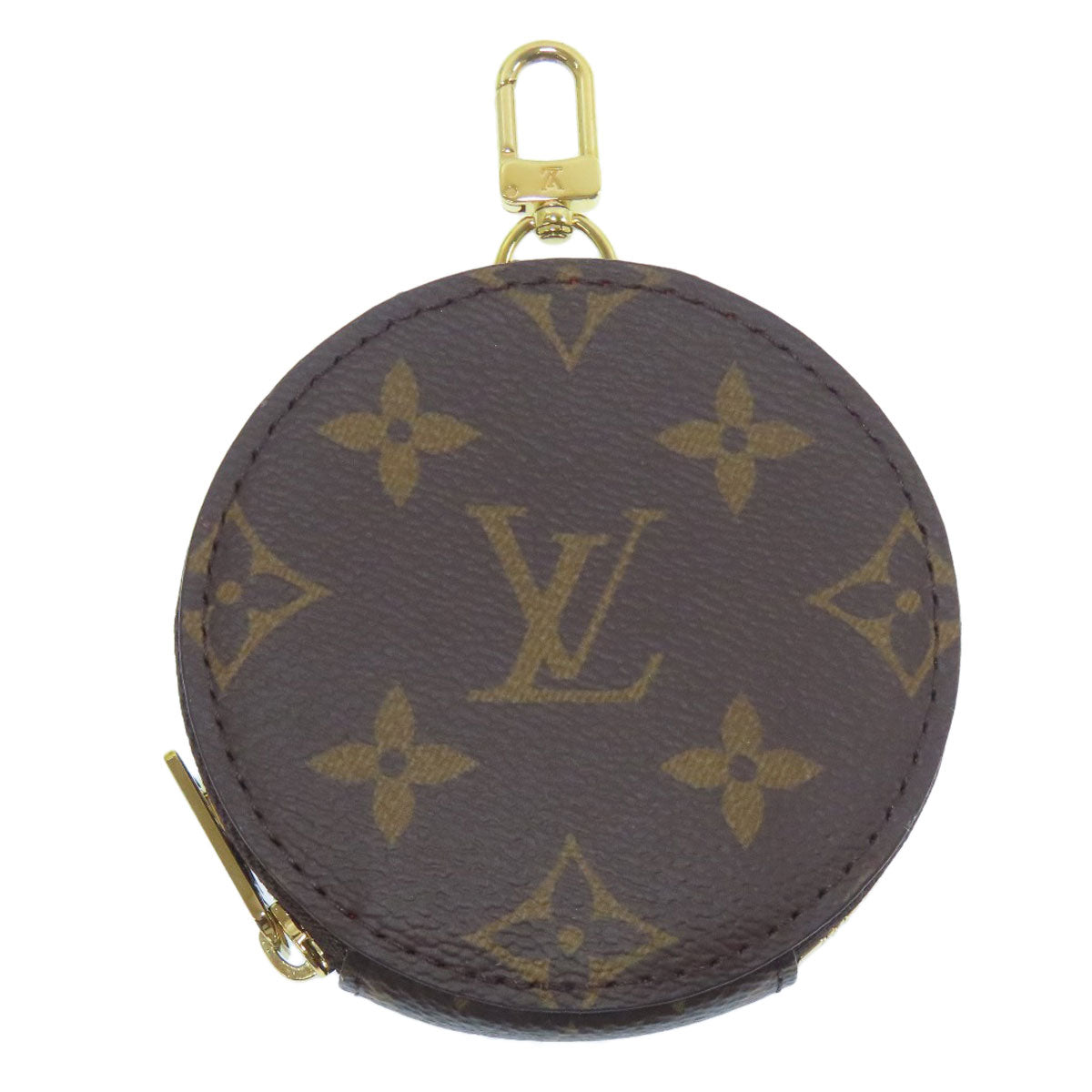 Louis Vuitton Coin Parts On- -Go Monogram Canvas Brown Handbag