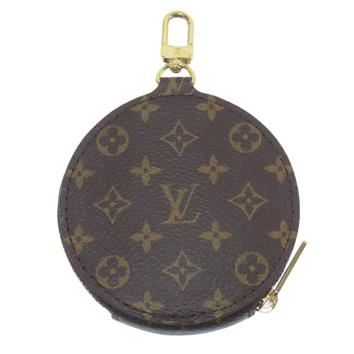 Louis Vuitton Coin Parts On- -Go Monogram Canvas Brown Handbag