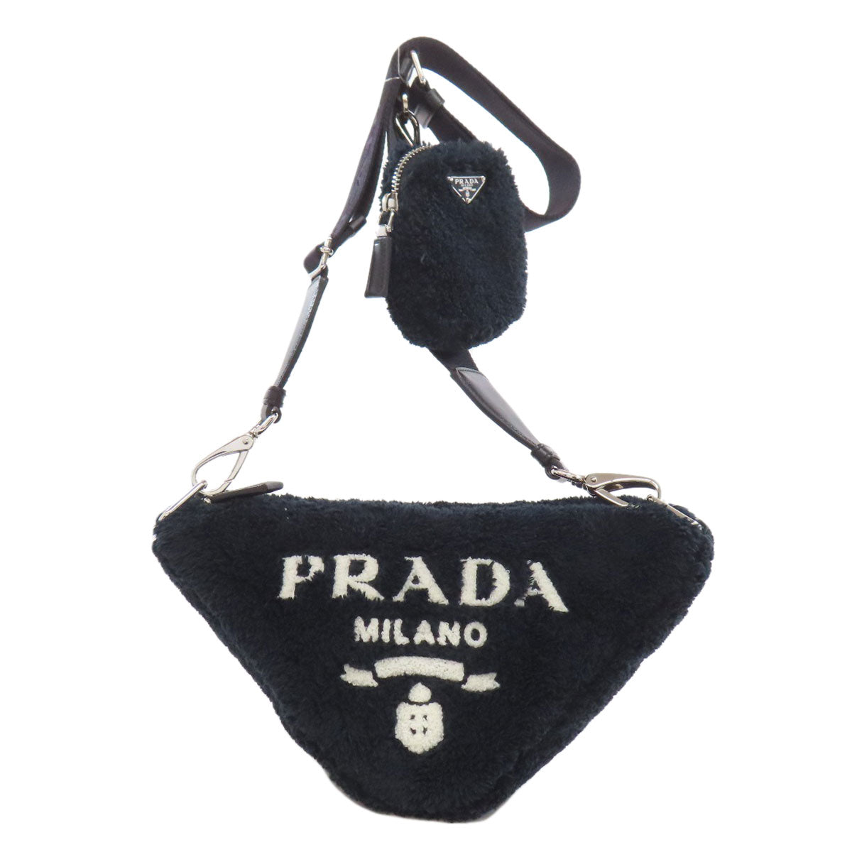 Shoulder Bag Bore Triangle Black