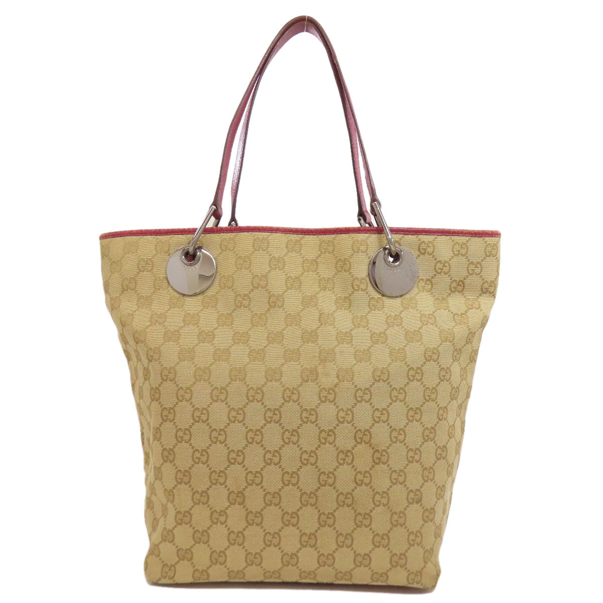 Gucci GG Canvas Brown Tote Bag 6