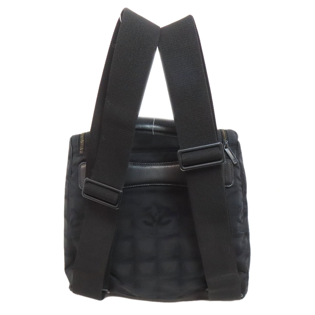 Chanel Backpack Nylon New line Black Travel Bag