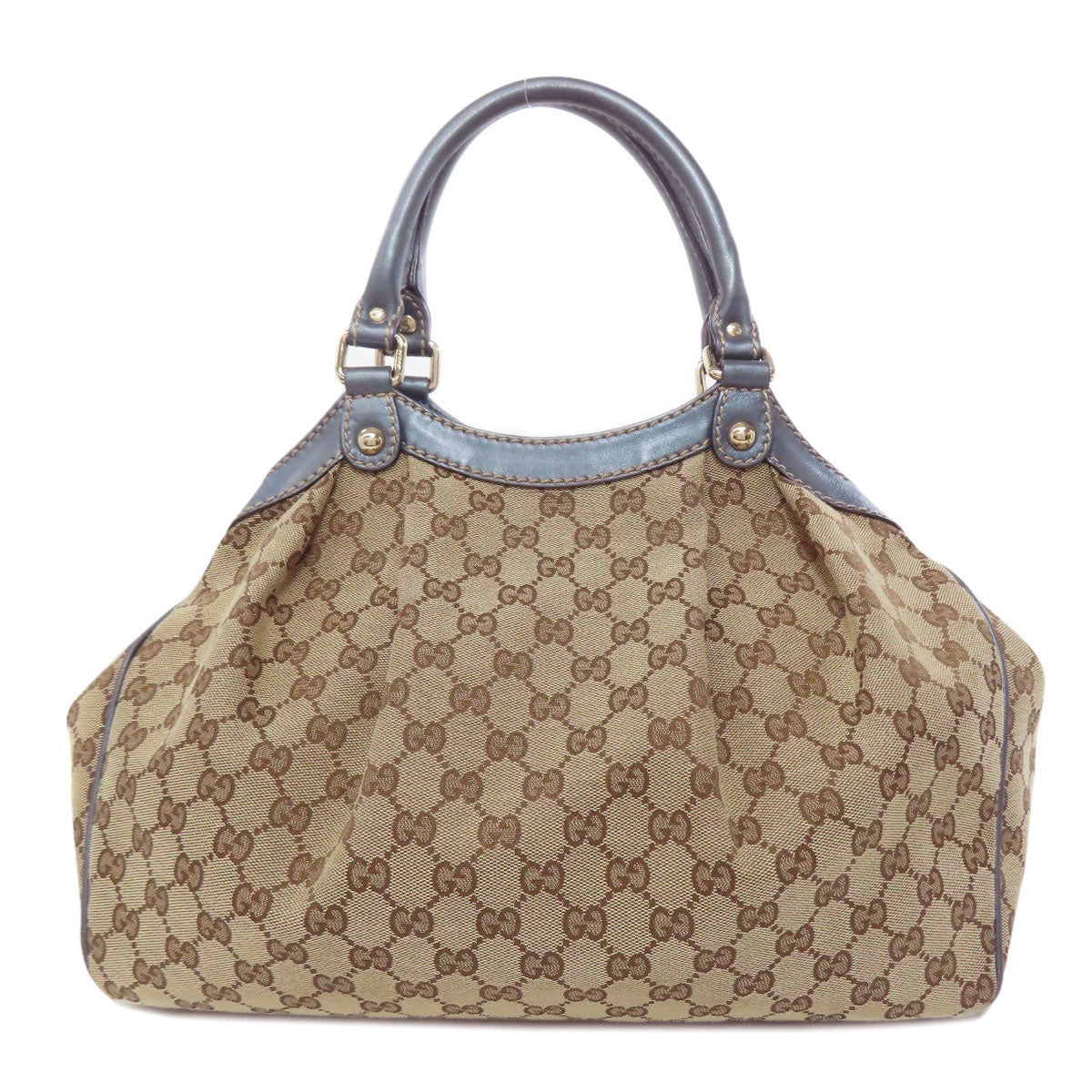 Gucci Sukey GG Canvas Brown Handbag