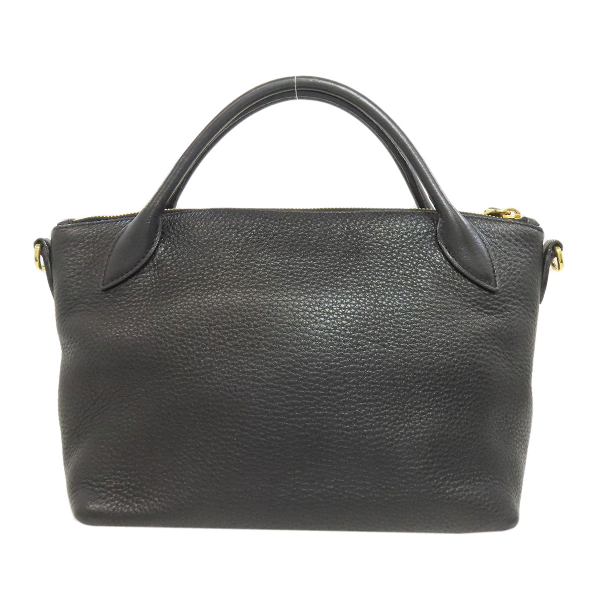 Calfskin Way Black Travel Bag
