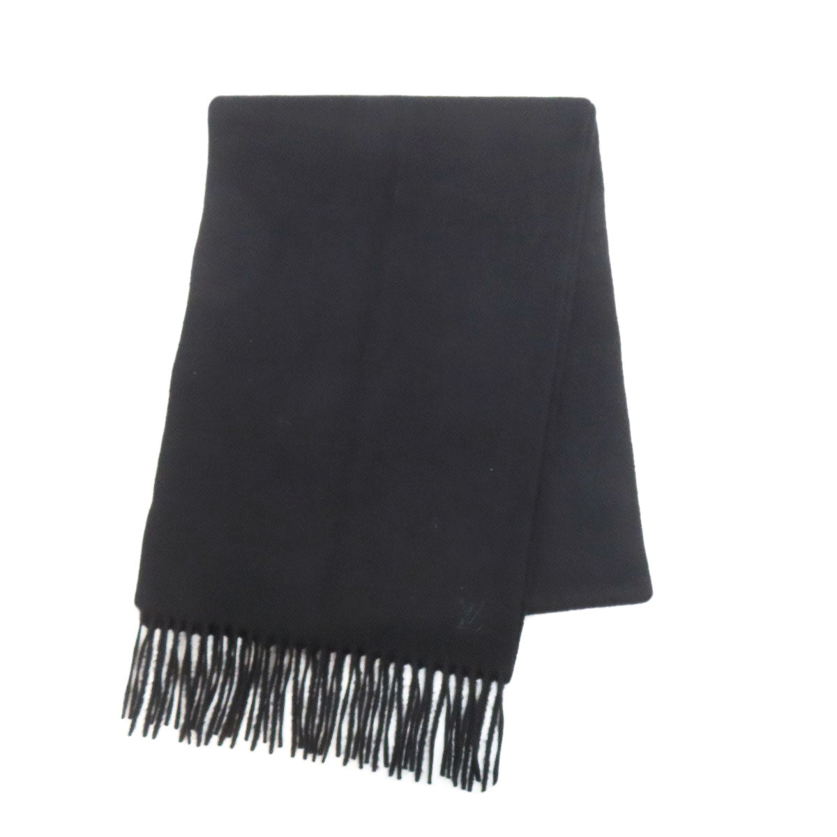 Louis Vuitton Scarf M75362 cashmere Esharp Geraum Black
