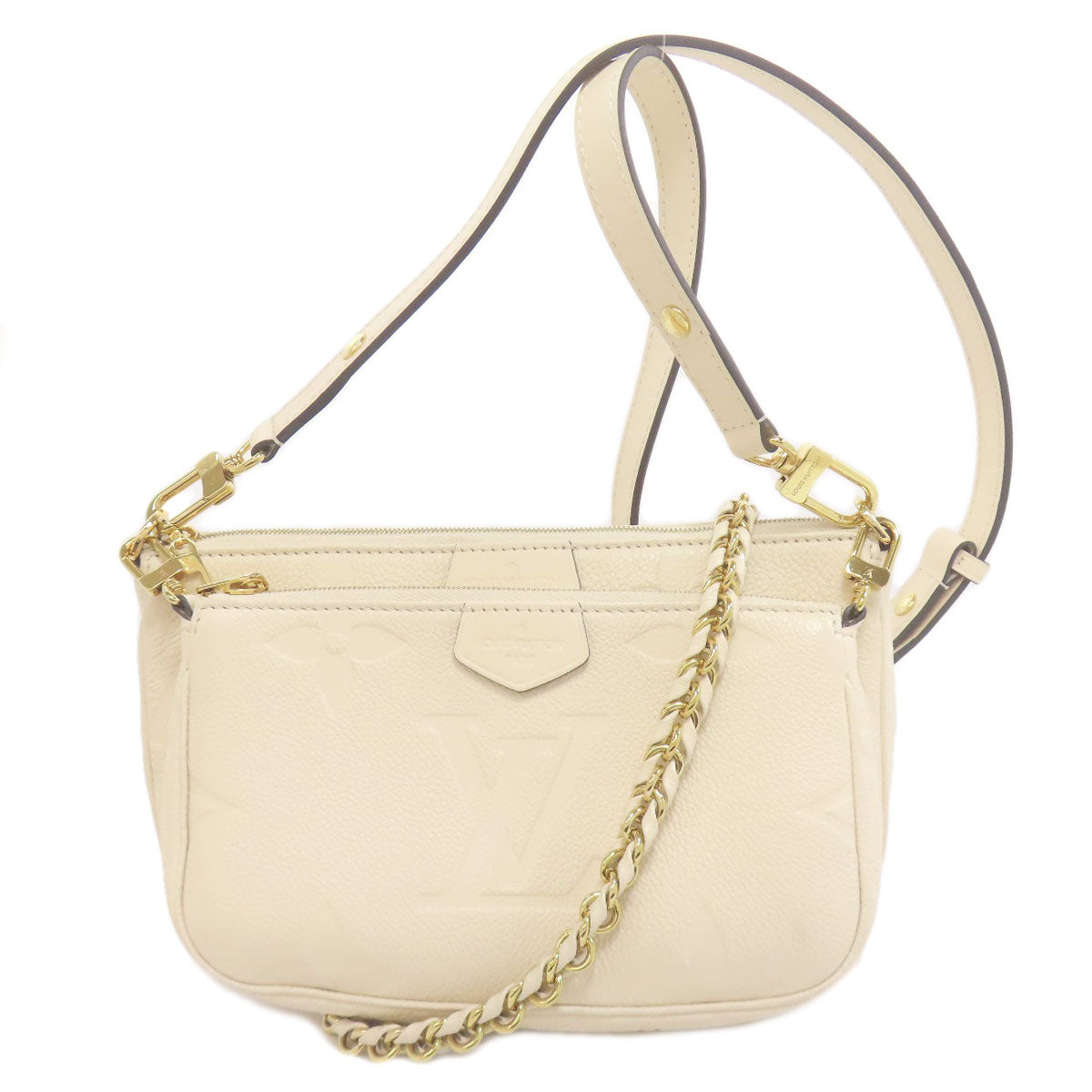 Louis Vuitton M46568 Ann Platt Multi Pochette White Shoulder Bag