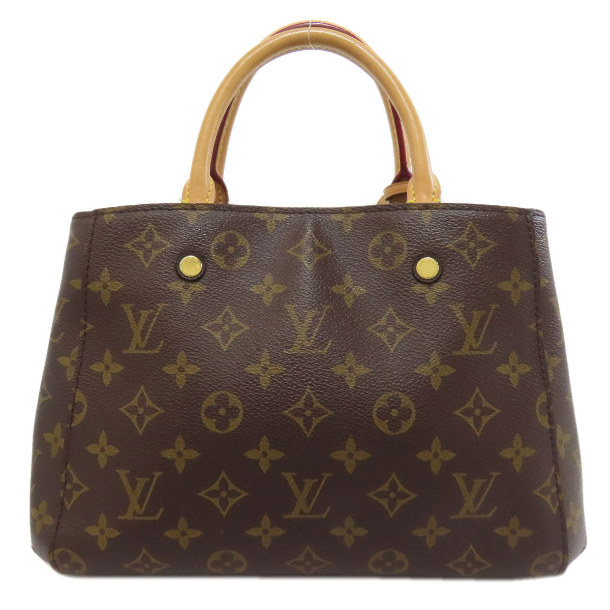 Louis Vuitton M41005 Montaigne BB Monogram Canvas Brown Handbag 2