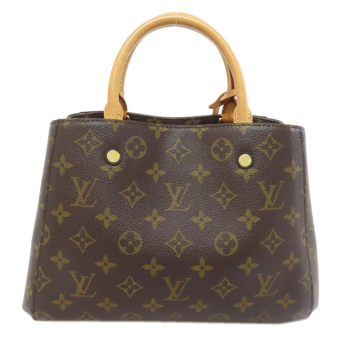 Louis Vuitton M41005 Montaigne BB Monogram Canvas Brown Handbag