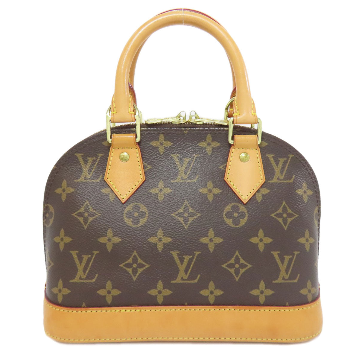 Louis Vuitton M53152 Alma BB Monogram Canvas Brown Handbag