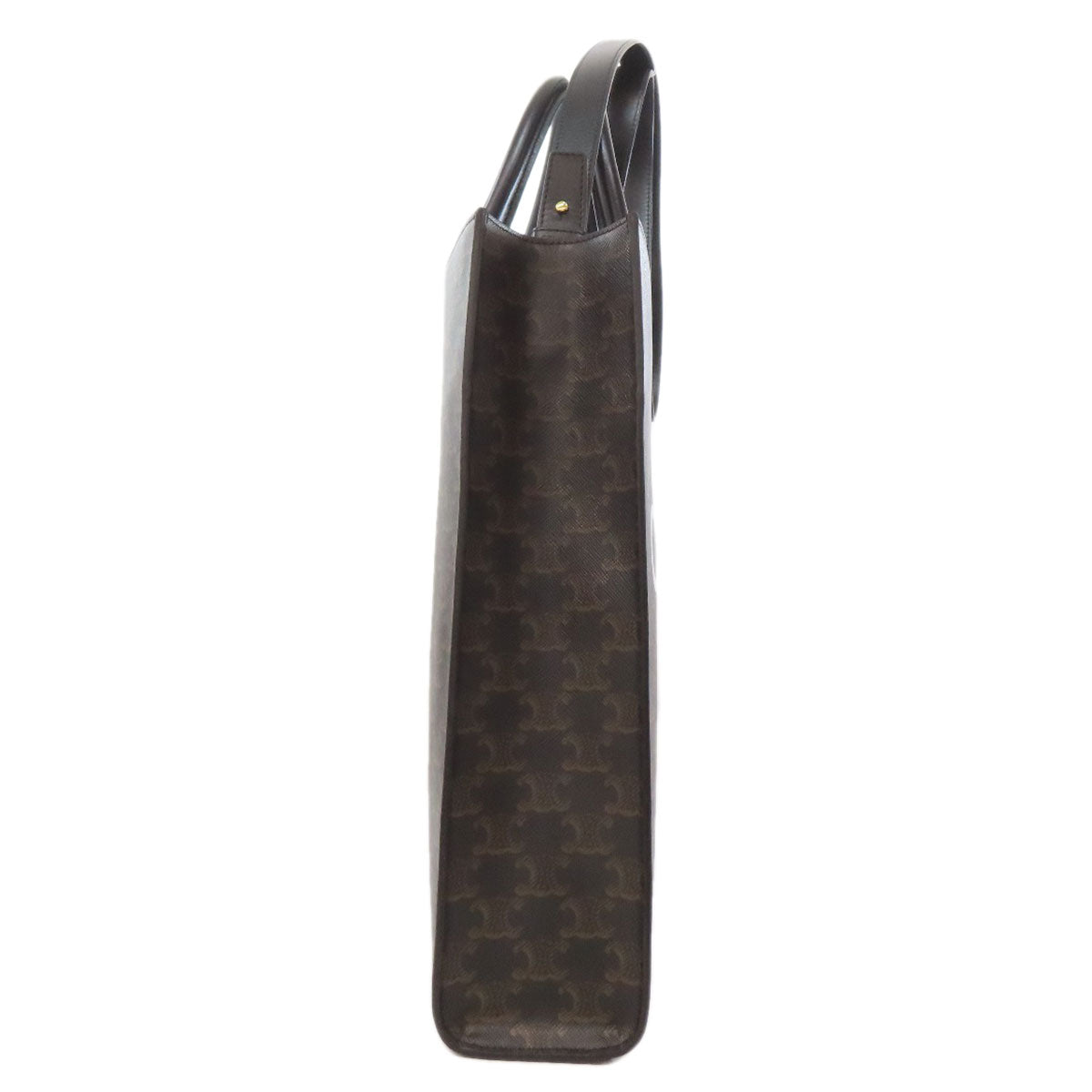 Pvc Vertical Cabas Triomphe Way Brown Travel Bag