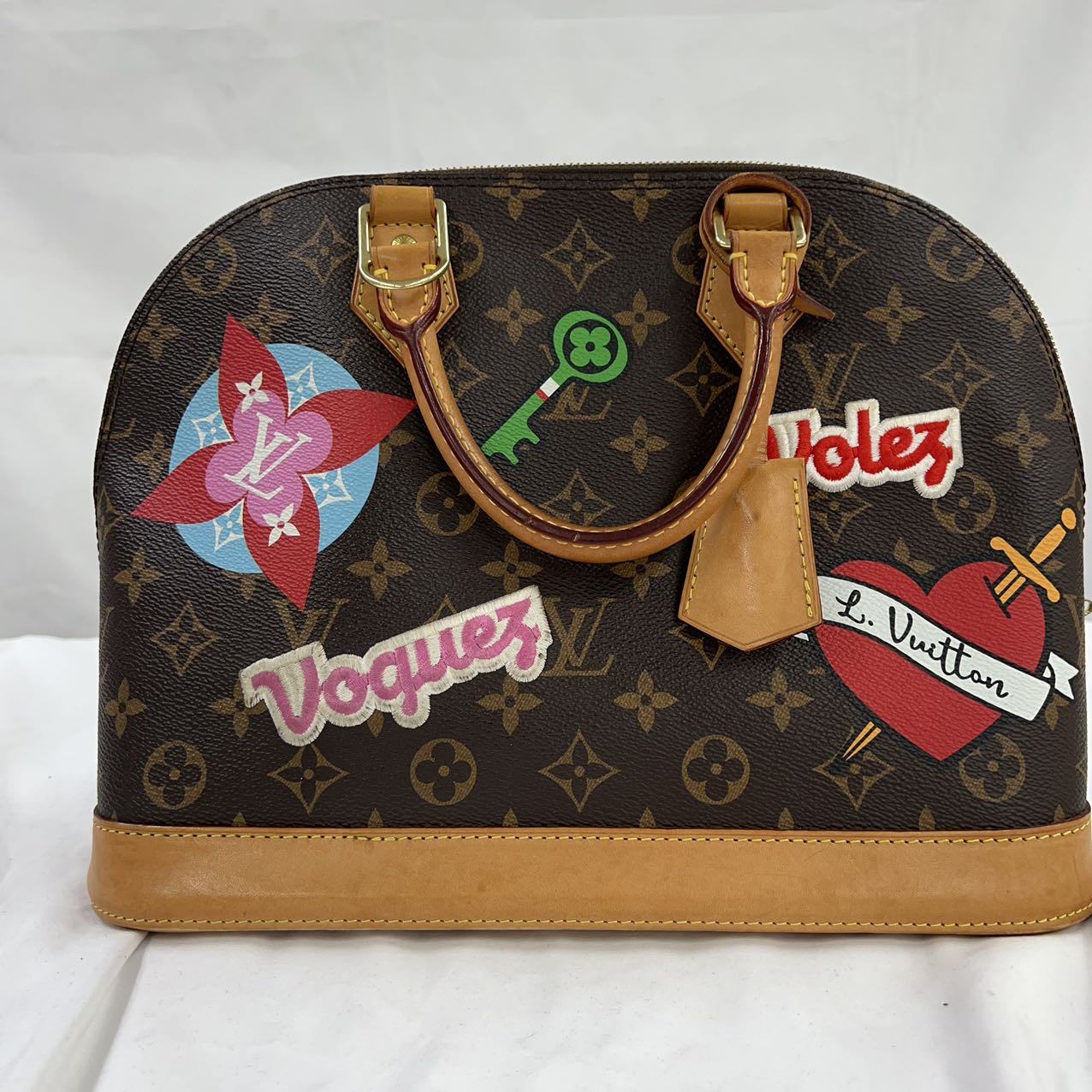 Louis Vuitton Arma Monogram Patches PM Fashion Accessory
